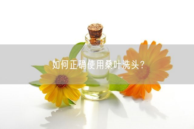 如何正确使用桑叶洗头？(图1)