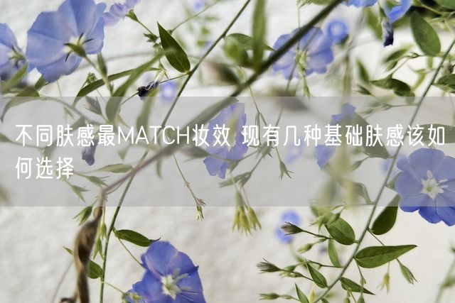 不同肤感最MATCH妆效 现有几种基础肤感该如何选择(图1)