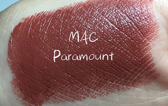 MAC paramount试色，冬季红棕当道 彩妆 第2张