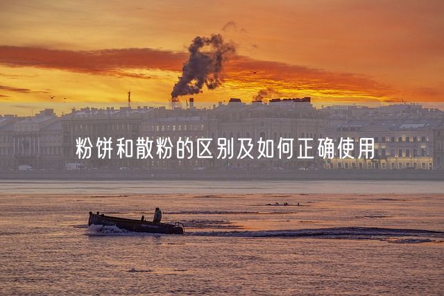 粉饼和散粉的区别及如何正确使用(图1)