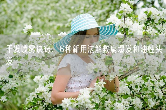 干发喷雾诀窍：6种新用法解救扁塌发和油性头发(图1)