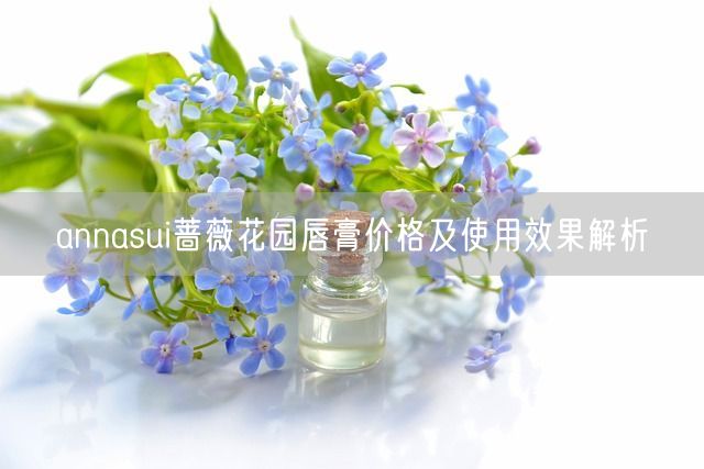 annasui蔷薇花园唇膏价格及使用效果解析(图1)